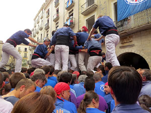 Fires 2015. Diada Castellera de Sant Narc&iacute;s amb Marrecs de Salt, Minyons de Terrassa i Capgrossos de Matar&oacute;