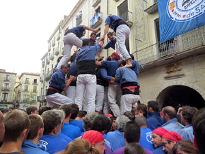 Fires 2015. Diada Castellera de Sant Narc&iacute;s amb Marrecs de Salt, Minyons de Terrassa i Capgrossos de Matar&oacute;