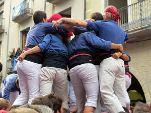 Fires 2015. Diada Castellera de Sant Narc&iacute;s amb Marrecs de Salt, Minyons de Terrassa i Capgrossos de Matar&oacute;