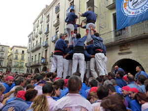 Fires 2015. Diada Castellera de Sant Narc&iacute;s amb Marrecs de Salt, Minyons de Terrassa i Capgrossos de Matar&oacute;