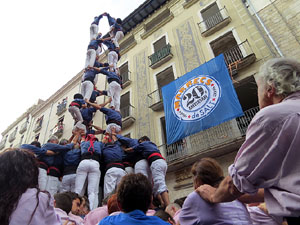 Fires 2015. Diada Castellera de Sant Narc&iacute;s amb Marrecs de Salt, Minyons de Terrassa i Capgrossos de Matar&oacute;