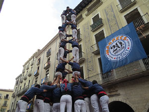 Fires 2015. Diada Castellera de Sant Narc&iacute;s amb Marrecs de Salt, Minyons de Terrassa i Capgrossos de Matar&oacute;