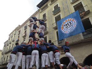 Fires 2015. Diada Castellera de Sant Narc&iacute;s amb Marrecs de Salt, Minyons de Terrassa i Capgrossos de Matar&oacute;