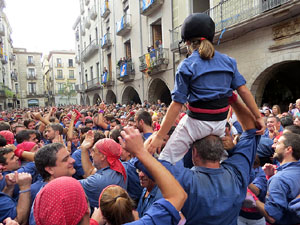 Fires 2015. Diada Castellera de Sant Narc&iacute;s amb Marrecs de Salt, Minyons de Terrassa i Capgrossos de Matar&oacute;