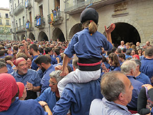 Fires 2015. Diada Castellera de Sant Narc&iacute;s amb Marrecs de Salt, Minyons de Terrassa i Capgrossos de Matar&oacute;