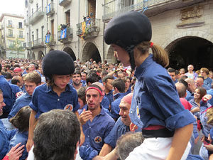 Fires 2015. Diada Castellera de Sant Narc&iacute;s amb Marrecs de Salt, Minyons de Terrassa i Capgrossos de Matar&oacute;
