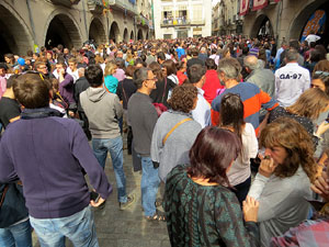 Fires 2015. Diada Castellera de Sant Narc&iacute;s amb Marrecs de Salt, Minyons de Terrassa i Capgrossos de Matar&oacute;