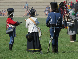 VIII Festa Reviu els Setges Napole&ograve;nics de Girona. Recreaci&oacute; d'una batalla al Parc de les Ribes del Ter