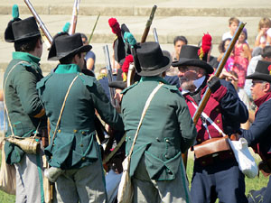 VIII Festa Reviu els Setges Napole&ograve;nics de Girona. Recreaci&oacute; d'una batalla al Parc de les Ribes del Ter