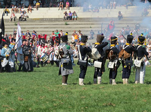 VIII Festa Reviu els Setges Napole&ograve;nics de Girona. Recreaci&oacute; d'una batalla al Parc de les Ribes del Ter