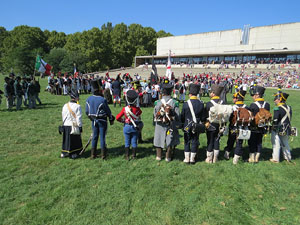 VIII Festa Reviu els Setges Napole&ograve;nics de Girona. Recreaci&oacute; d'una batalla al Parc de les Ribes del Ter