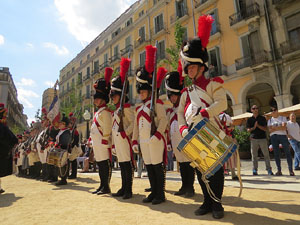 VIII Festa Reviu els Setges Napoleònics de Girona. Presentació dels grups de recreació