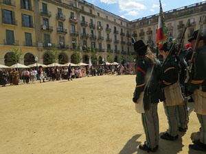 VIII Festa Reviu els Setges Napoleònics de Girona. Presentació dels grups de recreació