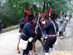 VIII Festa Reviu els Setges Napoleònics de Girona. Escena 2. Portal de Sant Cristòfol