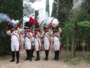 VIII Festa Reviu els Setges Napoleònics de Girona. Escena 3. Torre Gironella