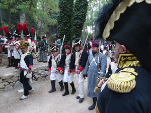 VIII Festa Reviu els Setges Napoleònics de Girona. Escena 4. Jardins dels Alemanys
