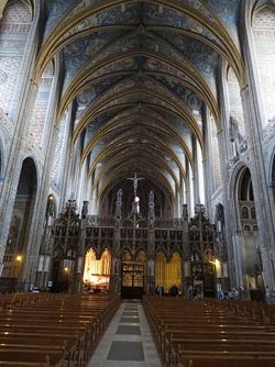Nau i cor de la Catedral de Santa Cecília