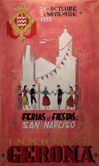 Cartell de Fires de Sant Narcís de 1955