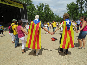 Jornades Catalunya, llibertat i dignitat. Macrosardana, concerts, fira independentista