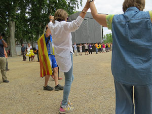 Jornades Catalunya, llibertat i dignitat. Macrosardana, concerts, fira independentista