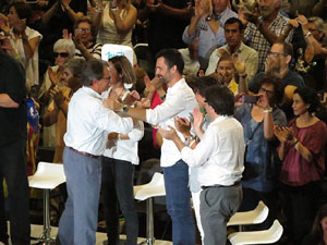 Acte de final de campanya per al 27S de Junts pel S&iacute;