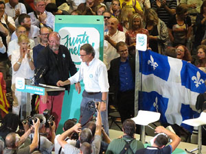 Acte de final de campanya per al 27S de Junts pel S&iacute;