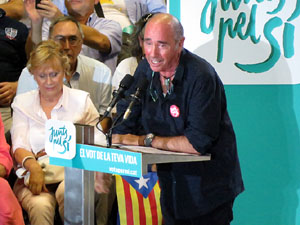 Acte de final de campanya per al 27S de Junts pel S&iacute;