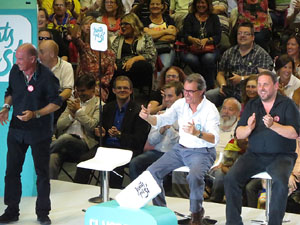 Acte de final de campanya per al 27S de Junts pel S&iacute;