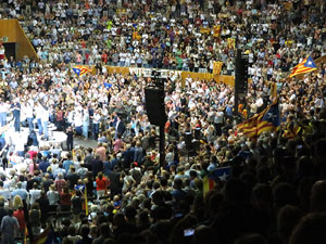 Acte de final de campanya per al 27S de Junts pel S&iacute;