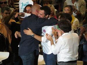 Acte de final de campanya per al 27S de Junts pel S&iacute;