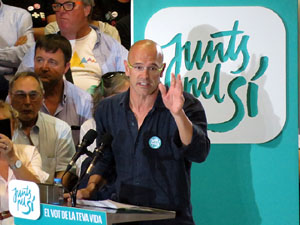 Acte de final de campanya per al 27S de Junts pel S&iacute;