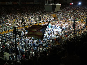 Acte de final de campanya per al 27S de Junts pel S&iacute;