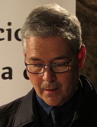 El periodista Antoni Puigverd durant el seu parlament