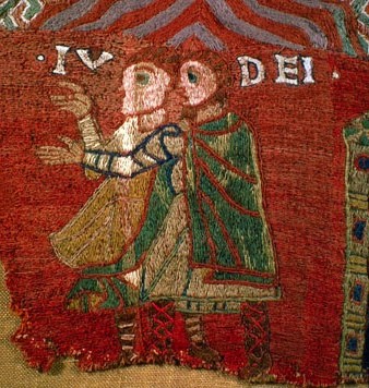 Representació de jueus al Tapís de la Creació, a la Catedral de Girona. Segle XI