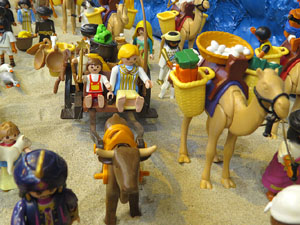 Fira de Girona. Fira de Playmobil de Girona organitzada per Esplay