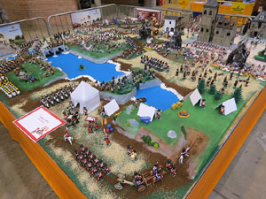 Fira de Girona. Fira de Playmobil de Girona organitzada per Esplay