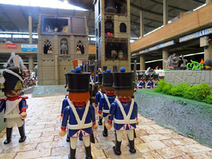 Fira de Girona. Fira de Playmobil de Girona organitzada per Esplay