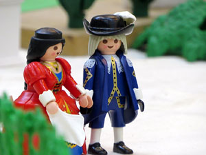 Fira de Girona. Fira de Playmobil de Girona organitzada per Esplay