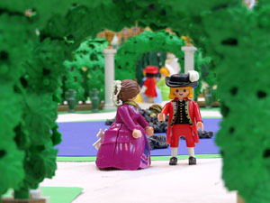 Fira de Girona. Fira de Playmobil de Girona organitzada per Esplay