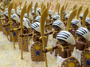Fira de Girona. Fira de Playmobil de Girona organitzada per Esplay