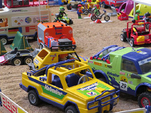 Fira de Girona. Fira de Playmobil de Girona organitzada per Esplay