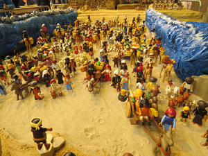 Fira de Girona. Fira de Playmobil de Girona organitzada per Esplay
