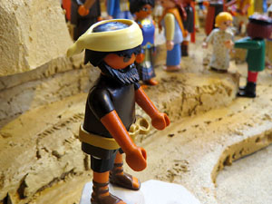 Fira de Girona. Fira de Playmobil de Girona organitzada per Esplay