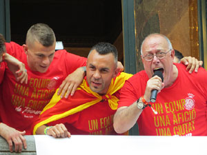 Celebraci&oacute; de l'ascens del Girona FC a primera divisi&oacute;