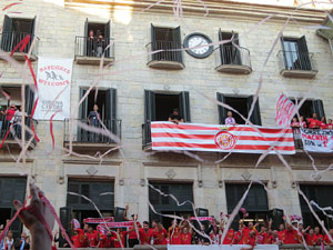 Celebraci&oacute; de l'ascens del Girona FC a primera divisi&oacute;