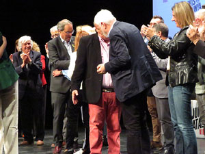 Acte central de campanya de JuntsxCat al Teatre Municipal