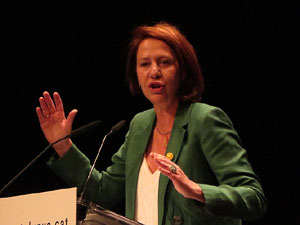 Acte central de campanya de JuntsxCat al Teatre Municipal