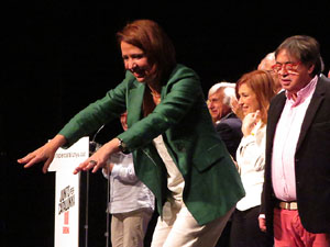 Acte central de campanya de JuntsxCat al Teatre Municipal