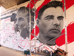 Mural del Girona FC
