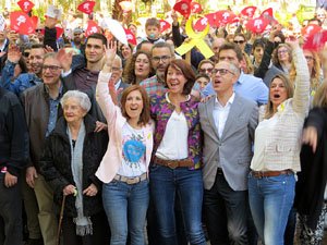 Presentació candidats de Junts per Catalunya a les eleccions municipals de Girona